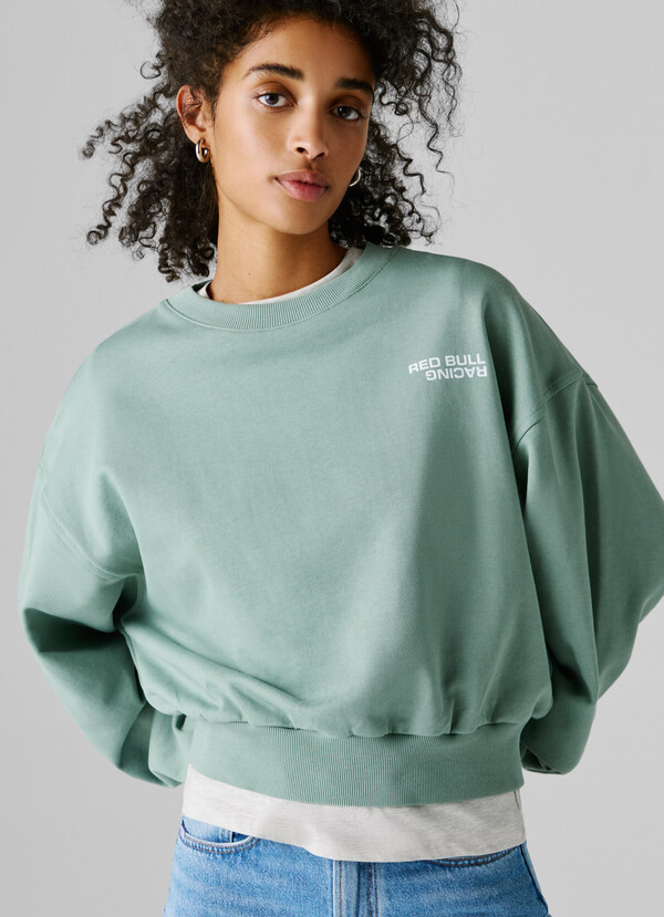 REGULAR FIT CREW NECK SWEATSHIRT
