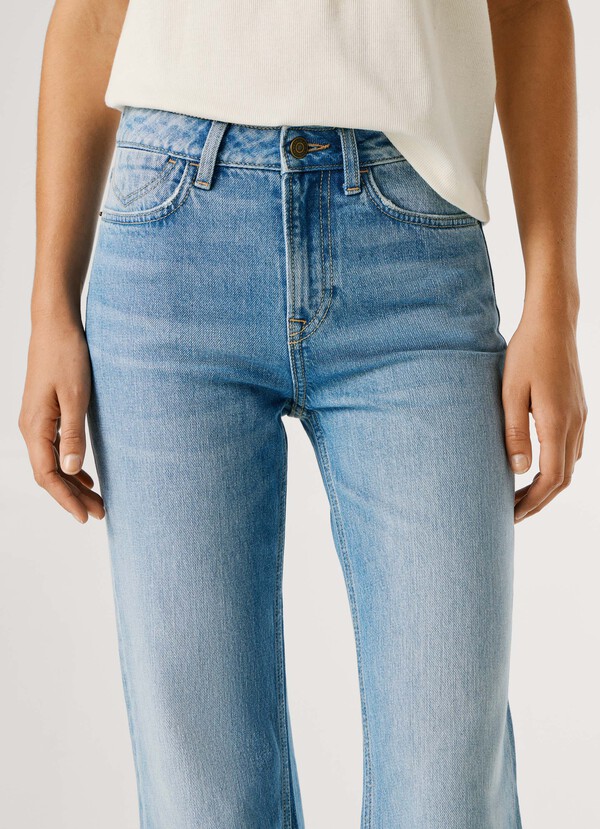 HIGH-RISE FLARE FIT JEANS - WILLA