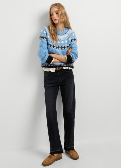 ARROW - MID-RISE STRAIGHT FIT JEANS