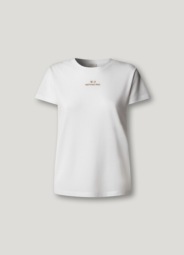 EMBROIDERED W11 LOGO T-SHIRT