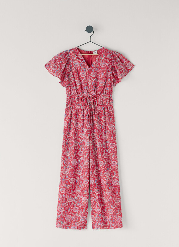 COMBINAISON LONGUE &Agrave; IMPRIM&Eacute; FLORAL