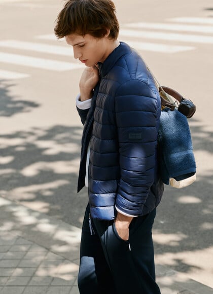 PADDED HIGH NECK PUFFER JACKET