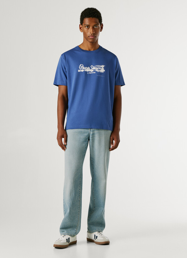 REGULAR FIT LOGO PRINT T-SHIRT