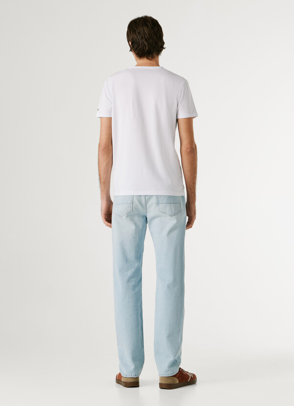 SLIM FIT LOGO PRINT T-SHIRT