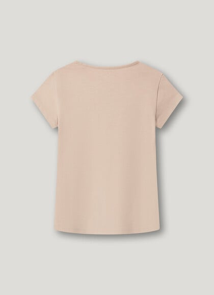 SLIM FIT GLITTER LOGO T-SHIRT