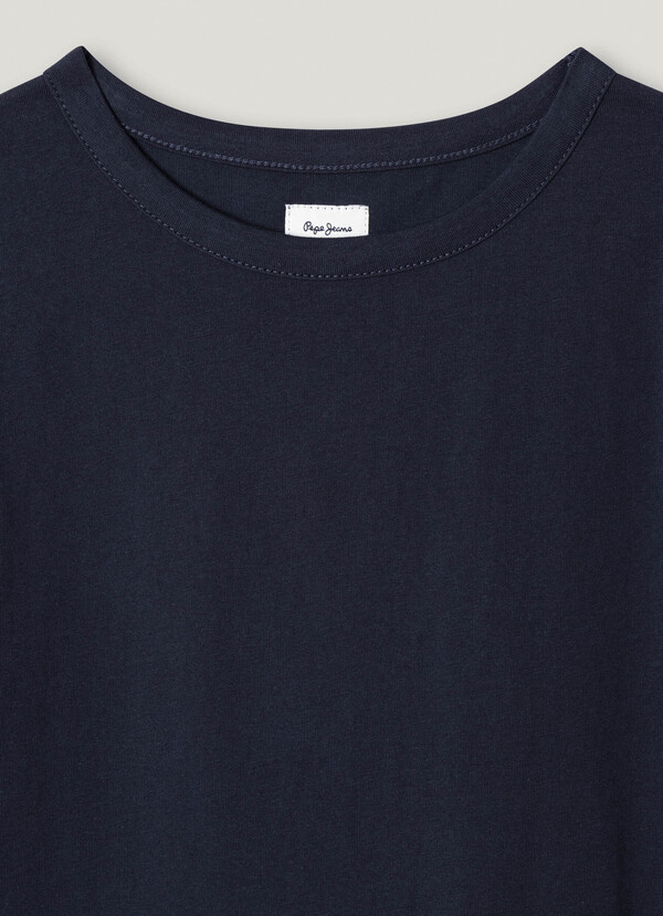 CREW NECK MINI DRESS