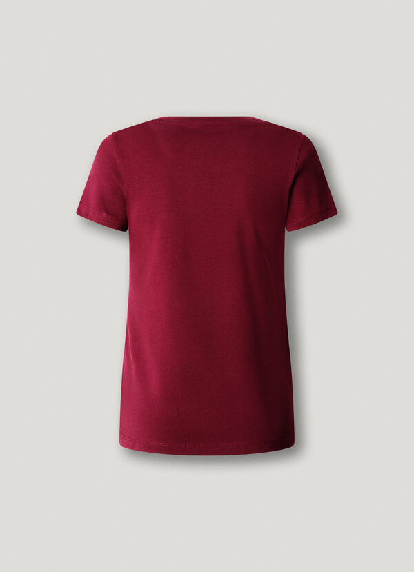 SLIM FIT LOGO PRINT T-SHIRT