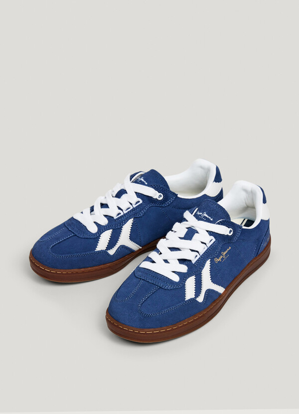 RETRO SUEDE TRAINERS - BALL