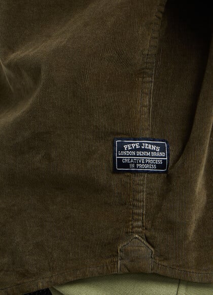 REGULAR FIT CORDUROY SHIRT