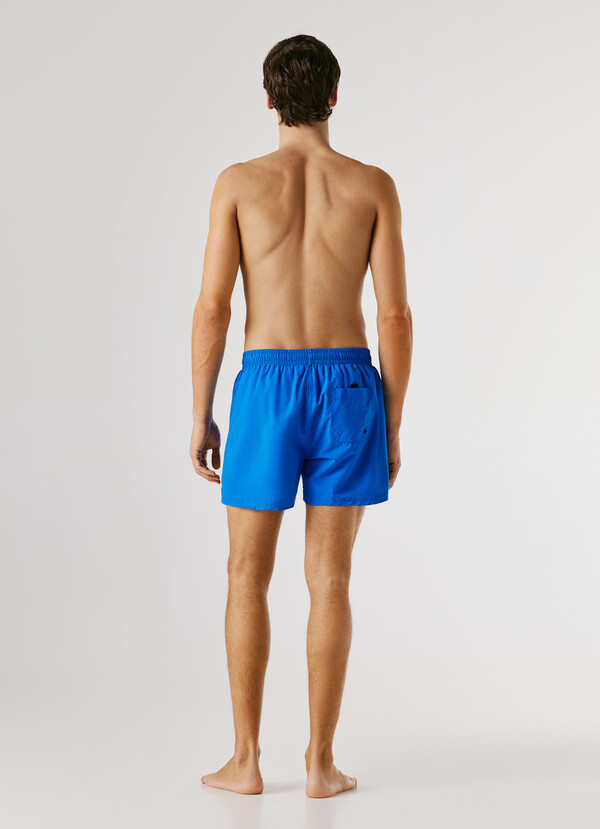 PRINTED LOGO SWIM SHORTS