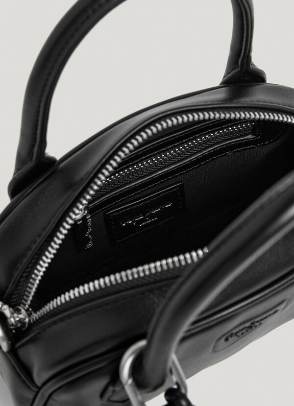 LEATHER EFFECT BOWLING BAG