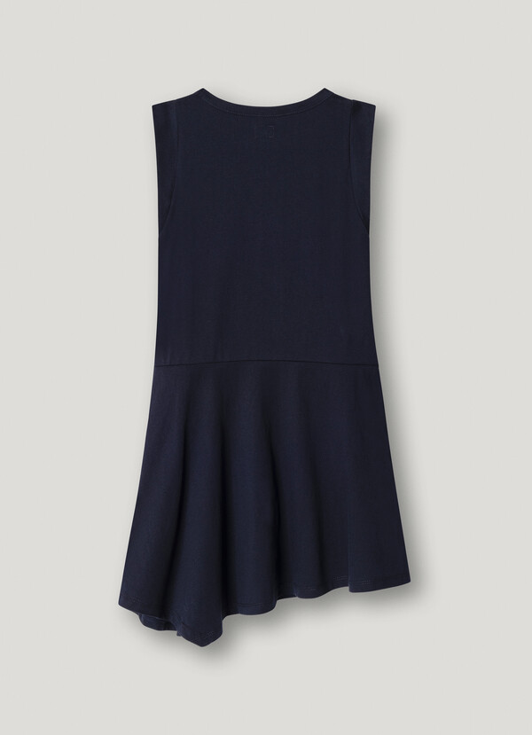 KLEID KURZ RUNDAUSSCHNITT