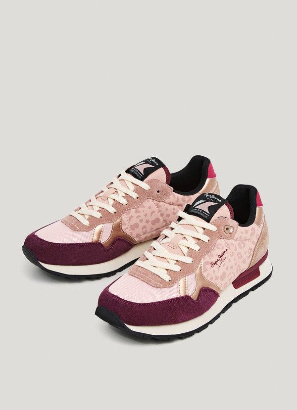 ANIMAL PRINT RUNNING TRAINERS