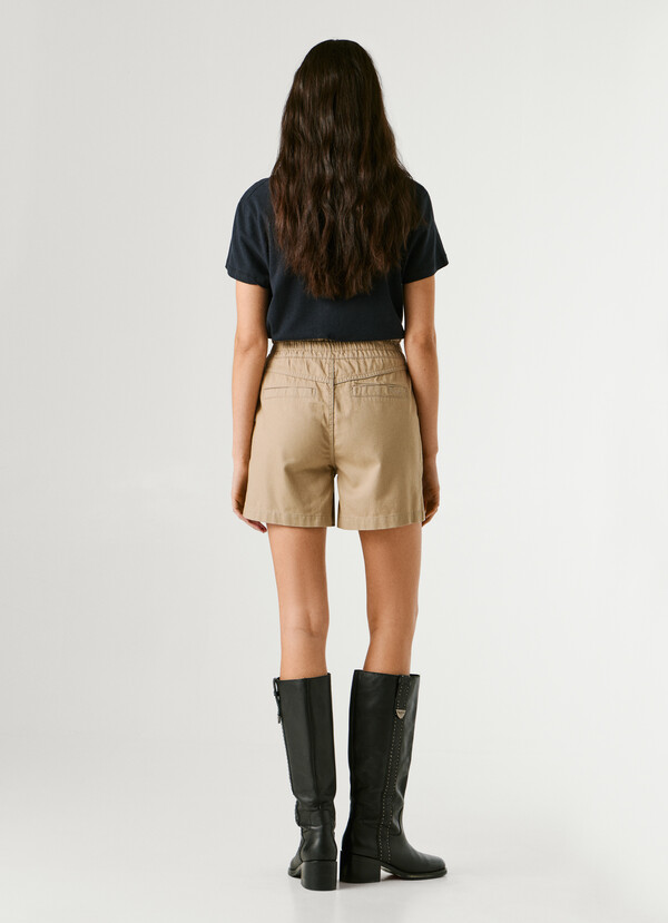 PAPERBAG TWILL SHORTS