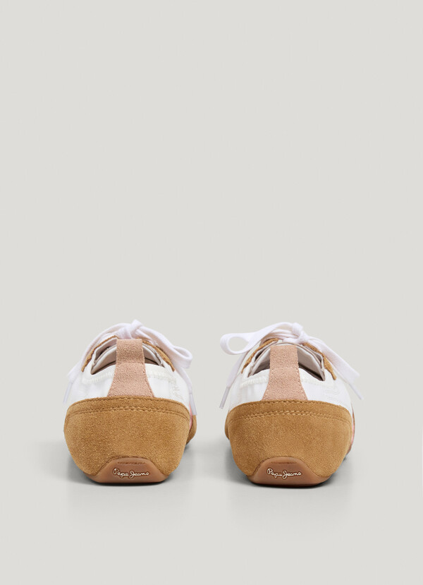 TRAINERS WITH SUEDE DETAILS - NOA