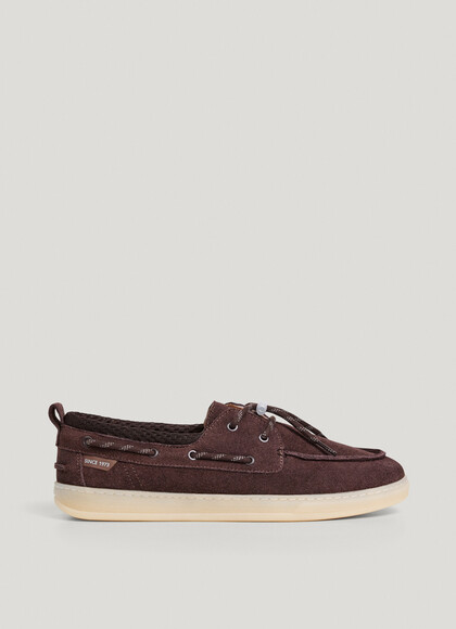 SUEDE BOAT SHOES