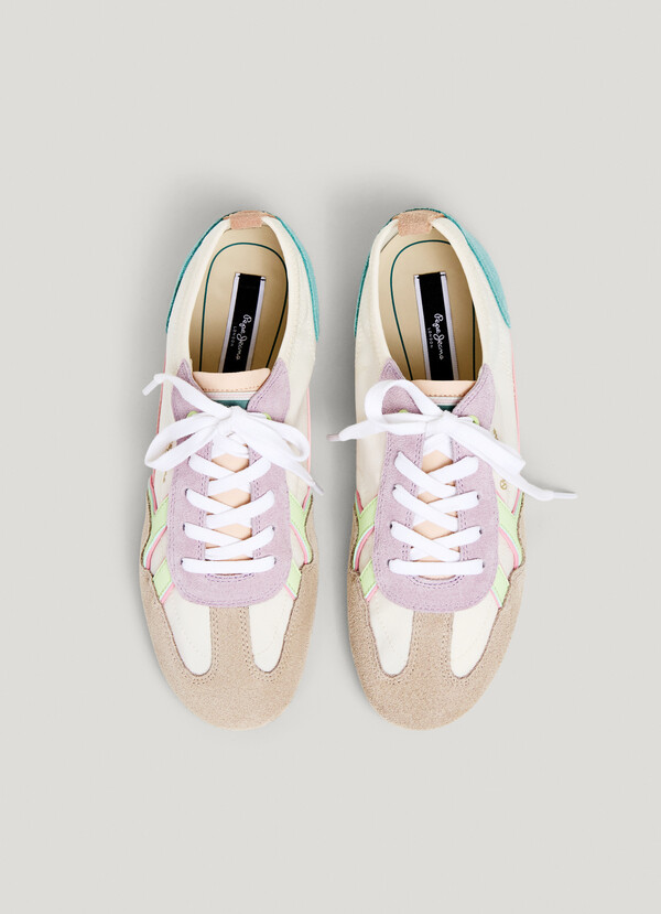 TRAINERS WITH SUEDE DETAILS - NOA