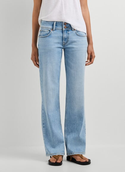 LOW-RISE STRAIGHT FIT JEANS - VENUS