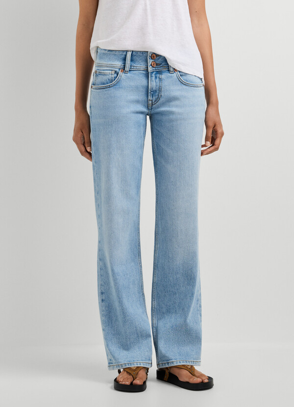 LOW-RISE STRAIGHT FIT JEANS - VENUS