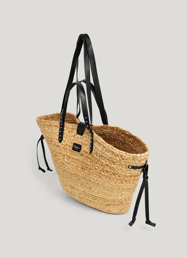 SHOPPER BAG IN JUTE