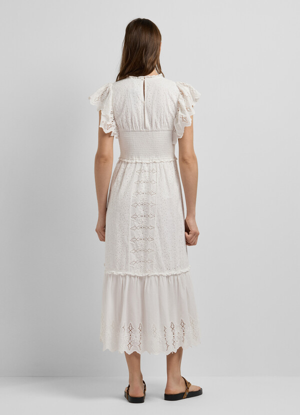 OPENWORK DETAIL MAXI DRESS