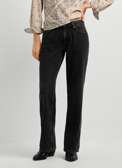 NICKY - LOW-RISE LOOSE FIT JEANS