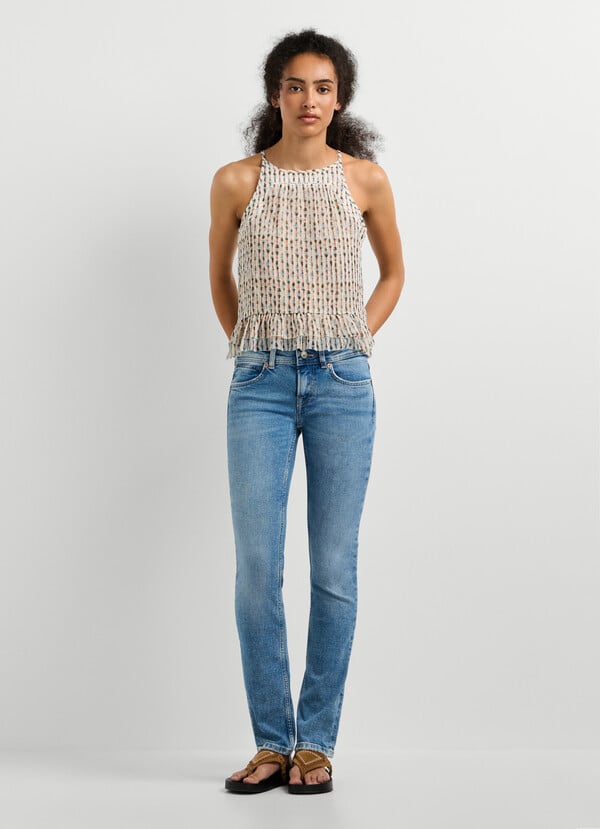 VENUS - LOW-RISE SLIM FIT JEANS