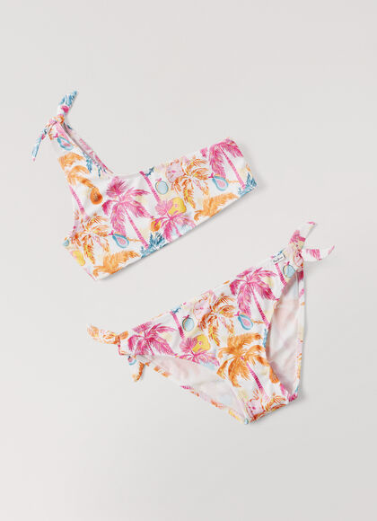 ASYMMETRICAL TROPICAL BIKINI