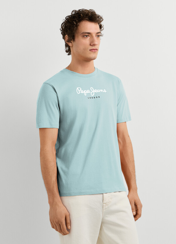 REGULAR FIT LOGO PRINT T-SHIRT