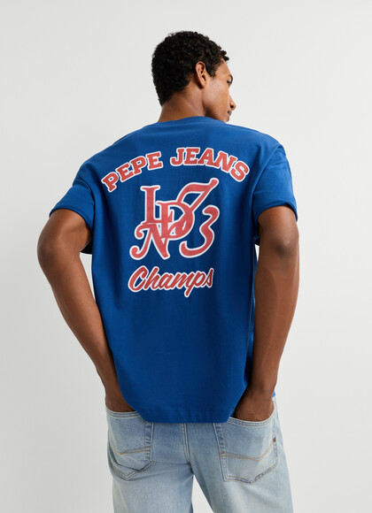BACK PRINT CASUAL FIT T-SHIRT