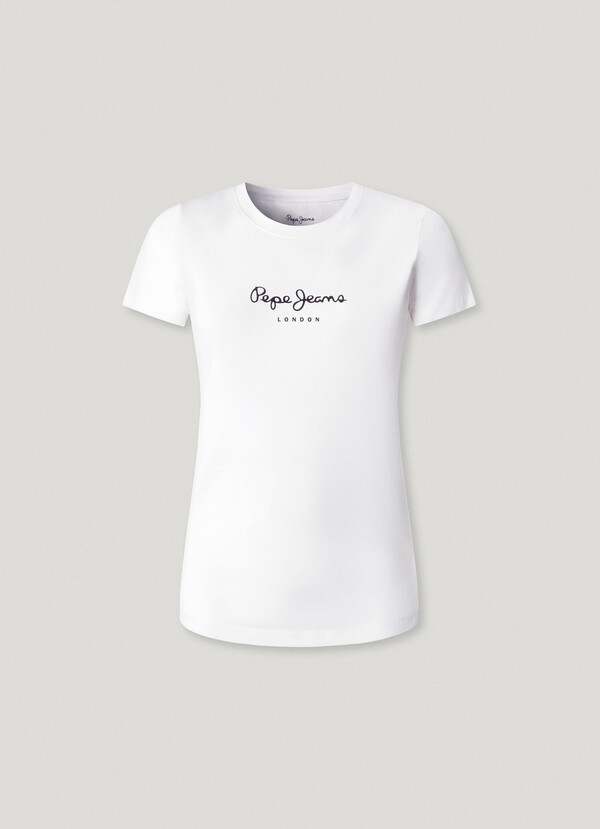 SLIM FIT LOGO PRINT T-SHIRT
