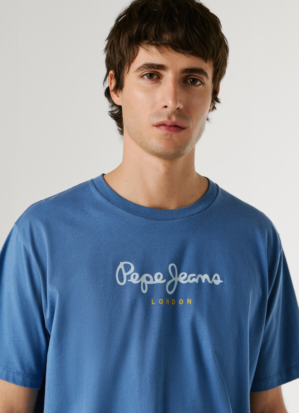 REGULAR FIT LOGO PRINT T-SHIRT