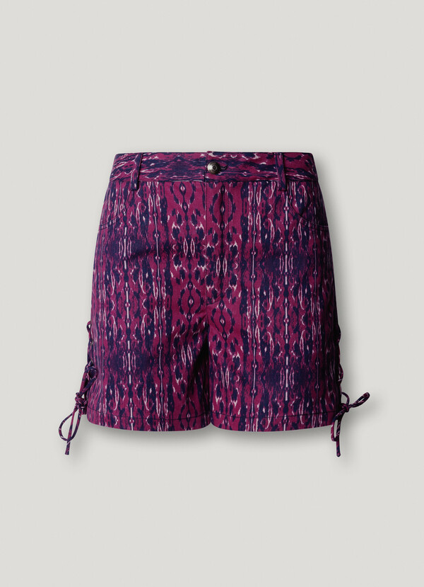 ABSTRACT PRINT SHORTS