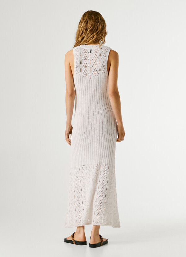 OPENWORK DETAIL MAXI DRESS