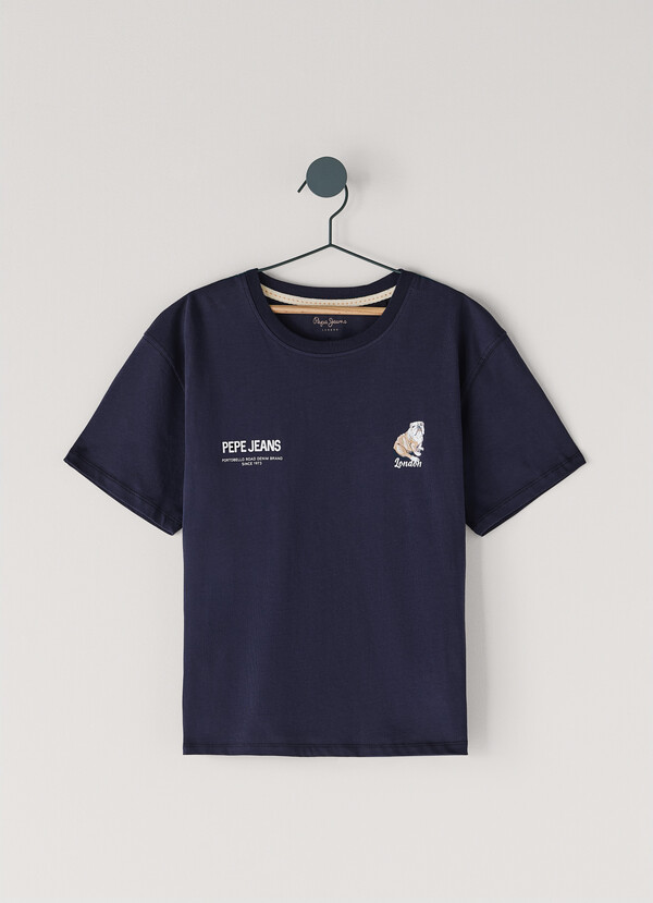 CAMISETA ESPALDA ESTAMPADA FIT RELAXED