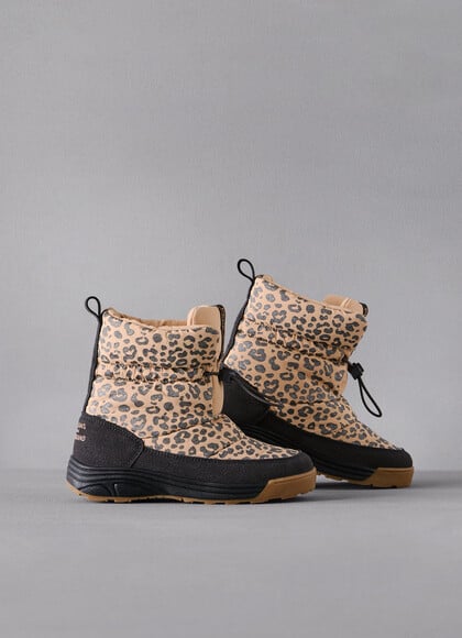ANIMAL PRINT APRES-SKI BOOTS