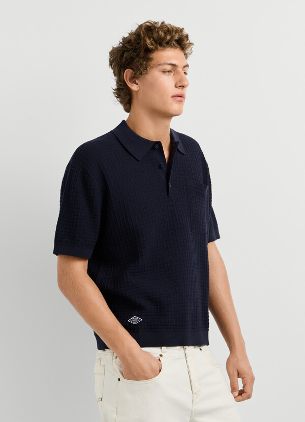 REGULAR FIT KNIT POLO