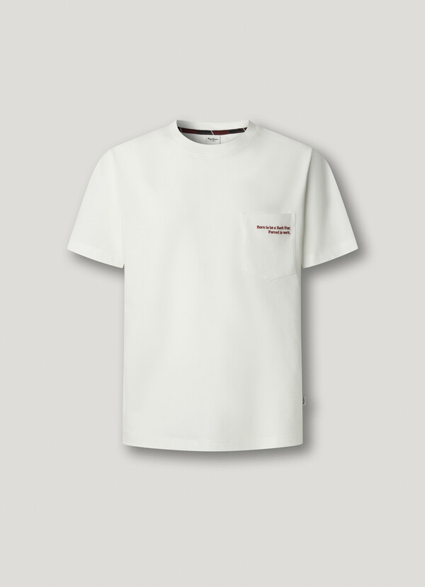 RELAXED FIT FRONT POCKET T-SHIRT