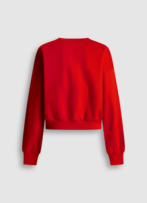 REGULAR FIT CREW NECK SWEATSHIRT