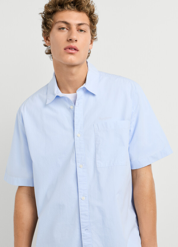 CASUAL FIT POPLIN SHIRT