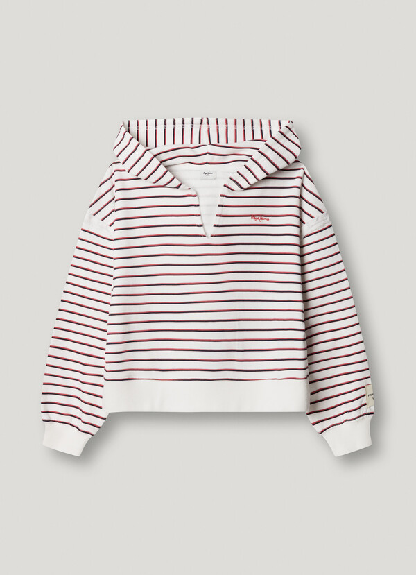 STRIPED HOODIE