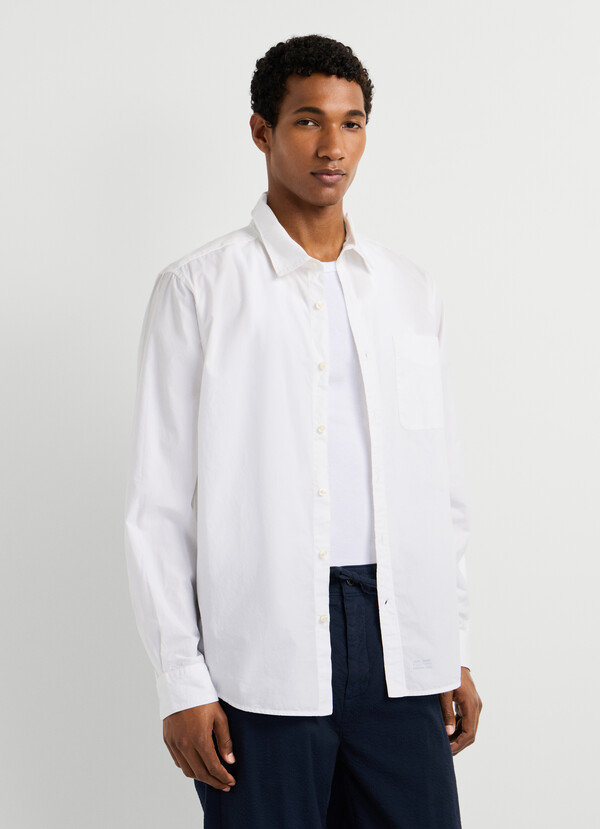 REGULAR FIT POPLIN SHIRT