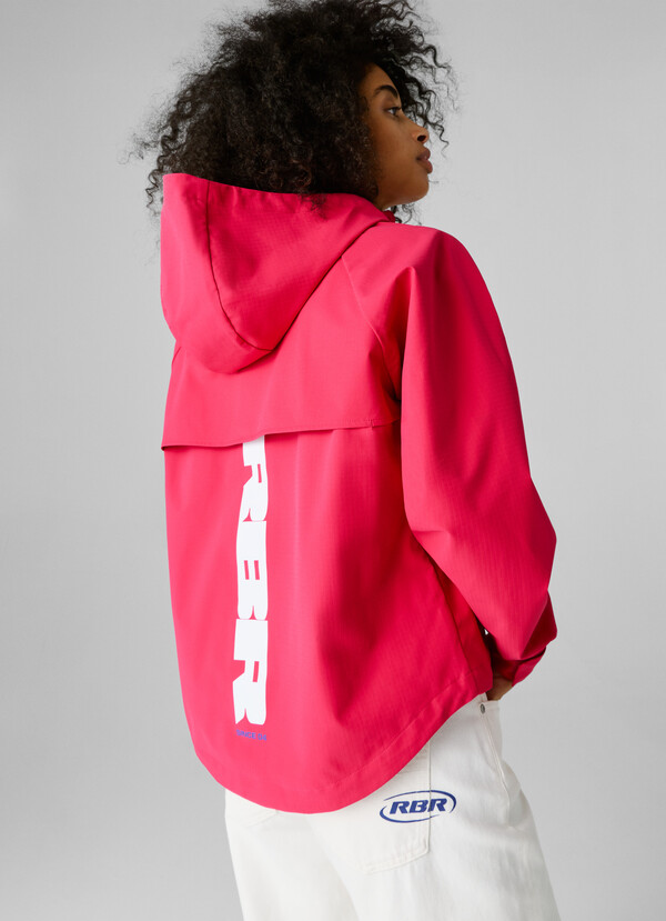HOODED WINDBREAKER JACKET