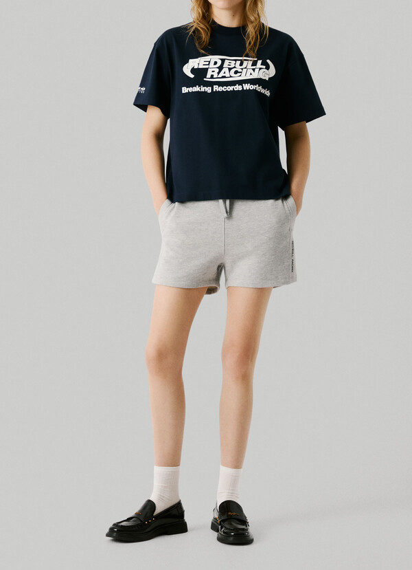 FLEECE SHORTS WITH ADJUSTABLE WAIST