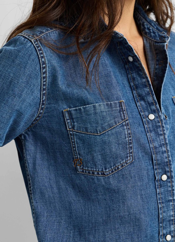 REGULAR FIT DENIM SHIRT