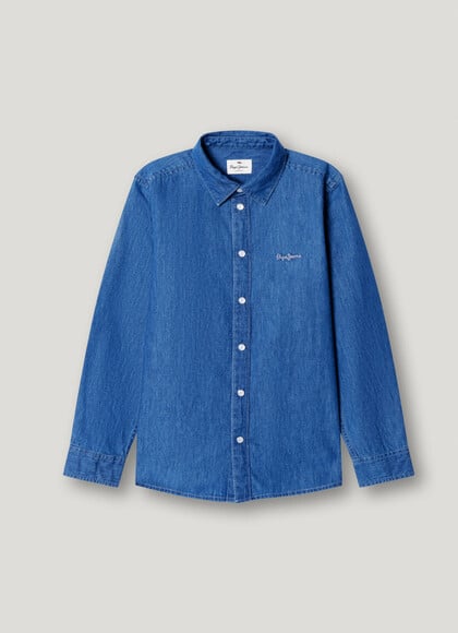 SLIM FIT DENIM SHIRT