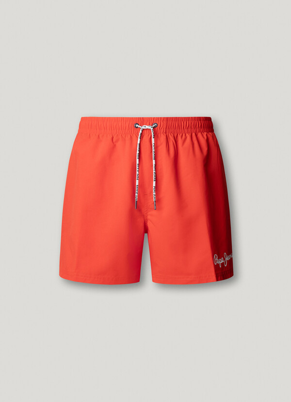 PRINTED LOGO SWIM SHORTS