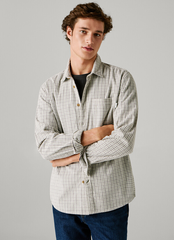 REGULAR FIT CORDUROY SHIRT