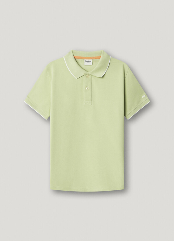 REGULAR FIT PIQU&Eacute; POLO