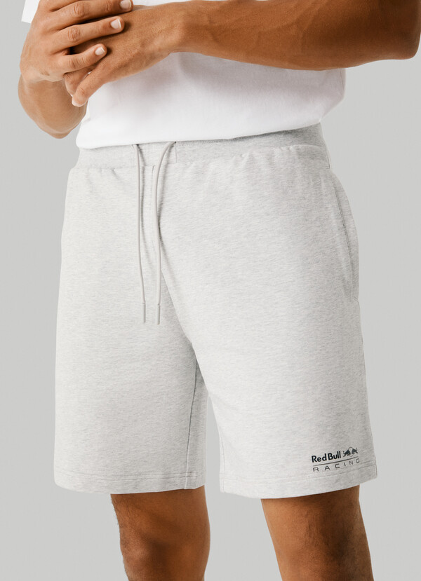 SLIM FIT FLEECE BERMUDA SHORTS